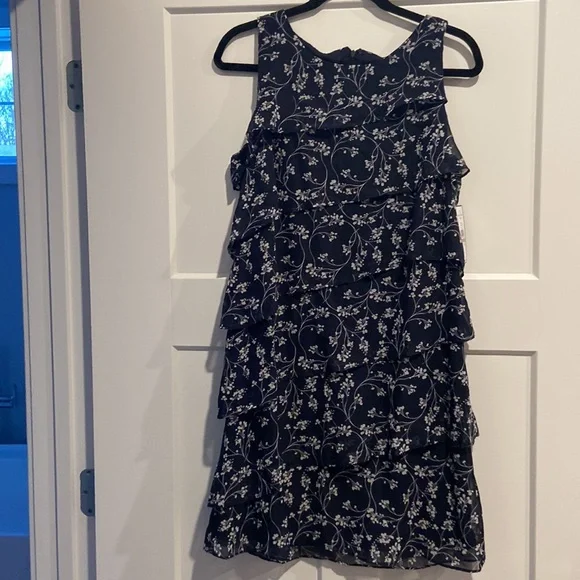 Jessica Howard Petite floral chiffon dress 12 Petite NWT - Picture 1 of 17